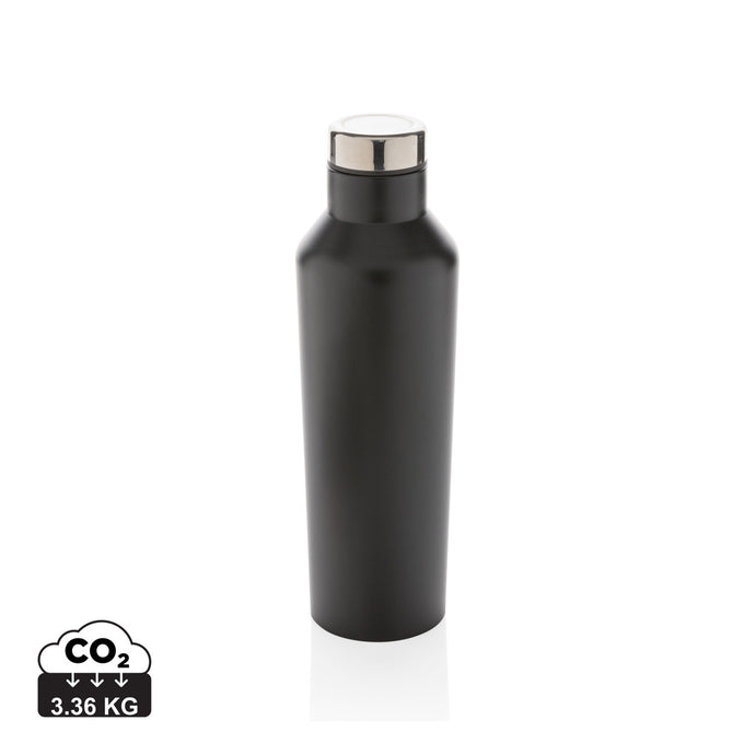 Modern vacuum stainless steel water bottle - Custom Wood Designs