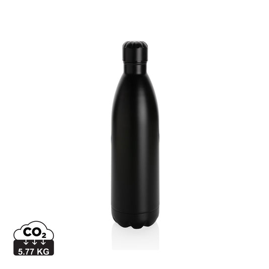Solid colour vacuum stainless steel bottle 1L - Custom Wood Designs