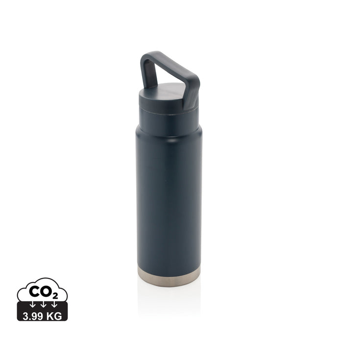 Leakproof vacuum on-the-go bottle with handle - Custom Wood Designs