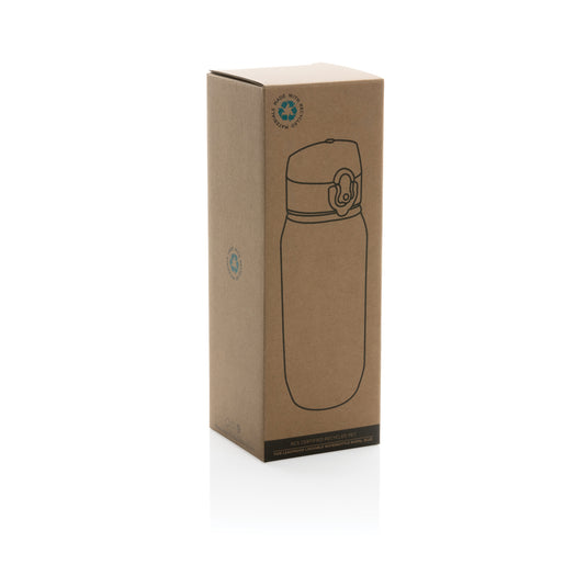 Yide RCS Recycled PET leakproof lockable waterbottle 600ml - Custom Wood Designs