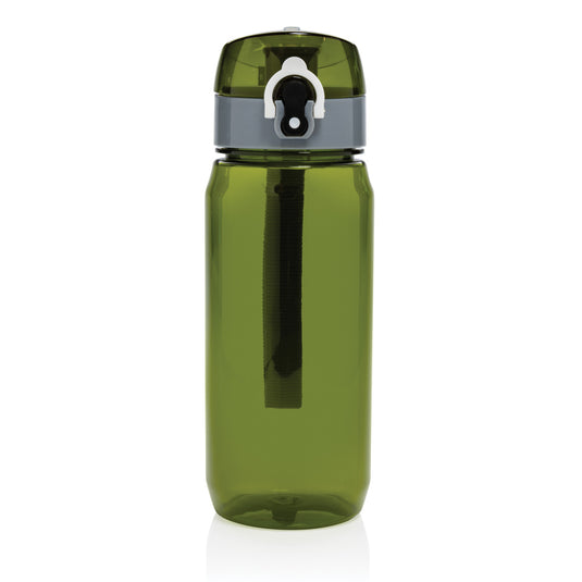 Yide RCS Recycled PET leakproof lockable waterbottle 600ml - Custom Wood Designs