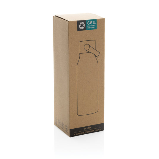 Pluto RCS Certified recycled aluminium bottle 680ml - Custom Wood Designs