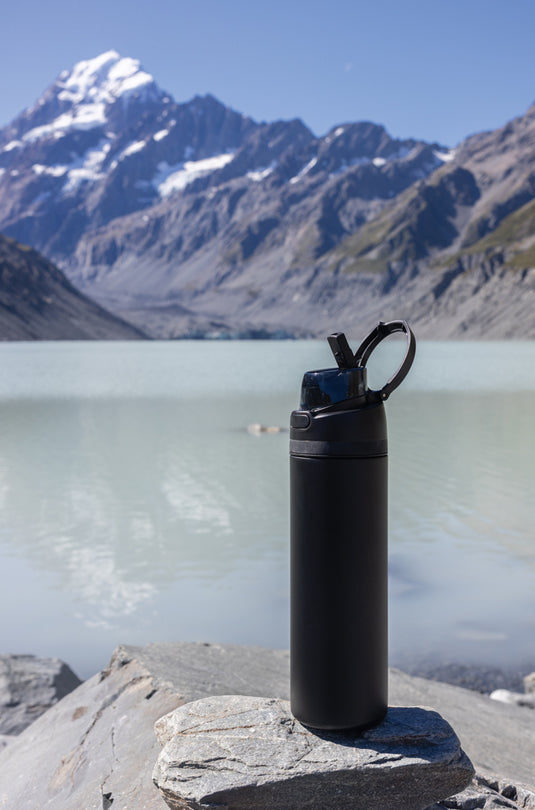 Omni Sip RCS certified re-steel lockable bottle 720ml - Custom Wood Designs