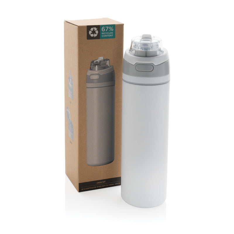 Load image into Gallery viewer, Omni Sip RCS certified re-steel lockable bottle 720ml - Custom Wood Designs
