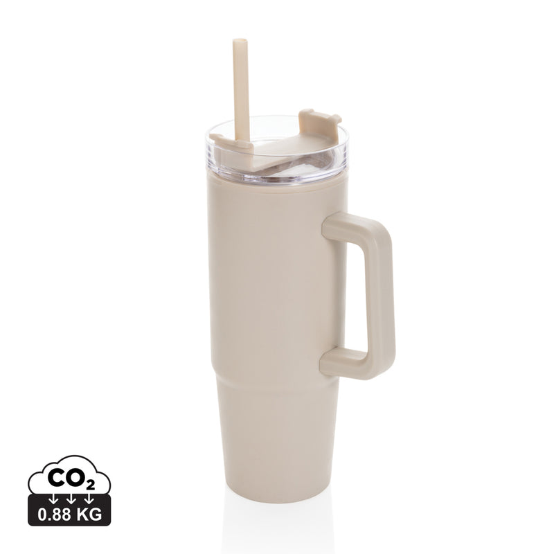Load image into Gallery viewer, Tana RCS plastic tumbler with handle 900ml - Custom Wood Designs

