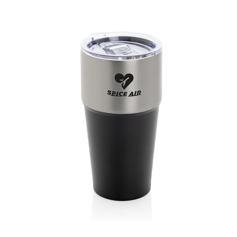 Load image into Gallery viewer, Fluid RCS certified recycled steel tumbler 500ml - Custom Wood Designs
