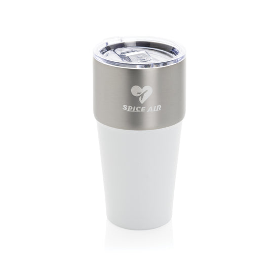 Fluid RCS certified recycled steel tumbler 500ml - Custom Wood Designs