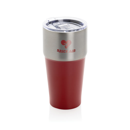 Fluid RCS certified recycled steel tumbler 500ml - Custom Wood Designs