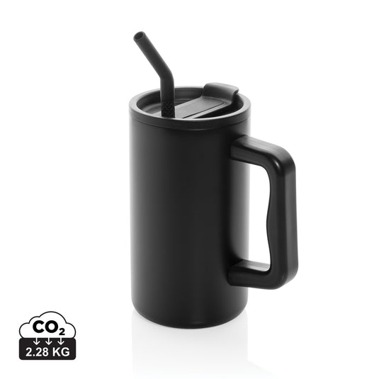 Cube RCS certified recycled steel mug 800ml - Custom Wood Designs