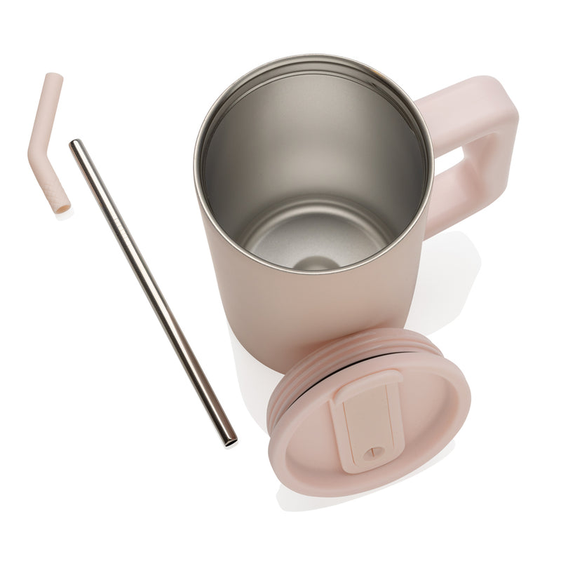 Load image into Gallery viewer, Cube RCS certified recycled steel mug 800ml - Custom Wood Designs
