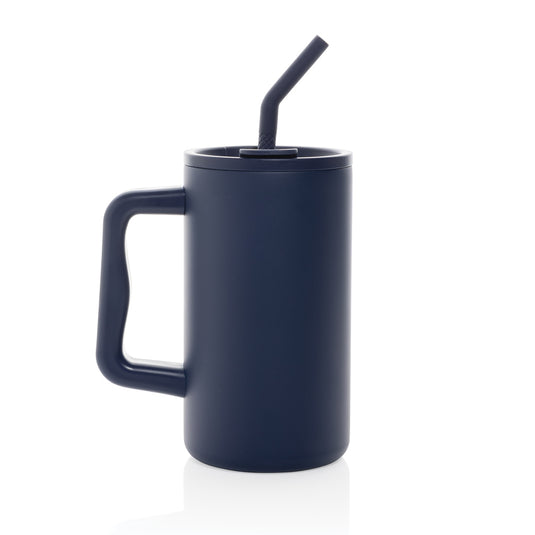 Cube RCS certified recycled steel mug 800ml - Custom Wood Designs