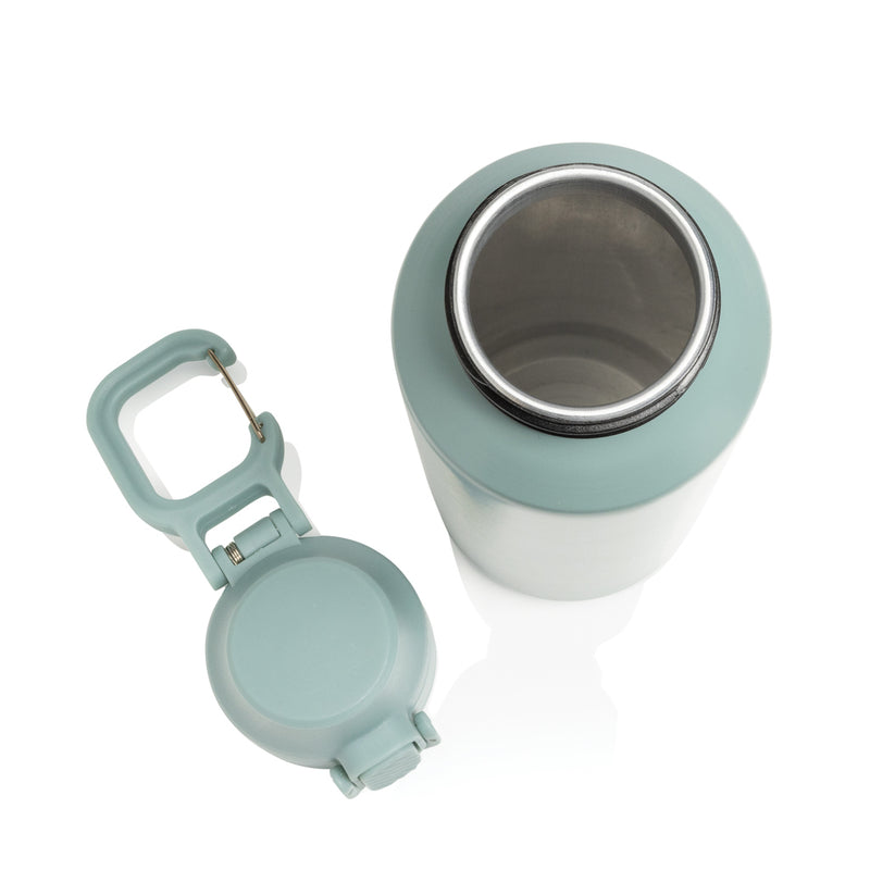 Load image into Gallery viewer, Via RCS Re-steel lockable sport bottle 600ML - Custom Wood Designs
