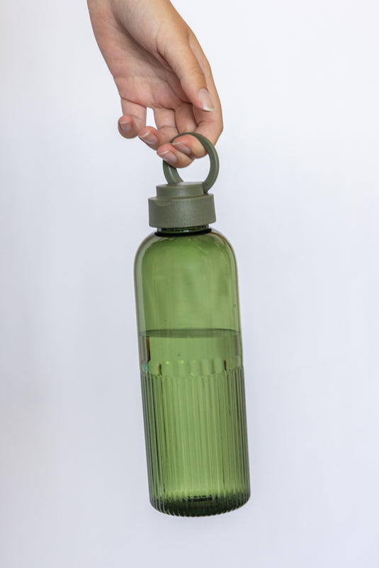 Ripple RCS RPET Leakproof water bottle with handle 750ML - Custom Wood Designs Ripple RCS RPET Leakproof water bottle with handle 750ML