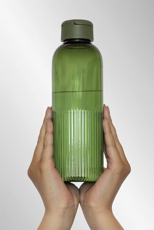 Ripple RCS RPET Leakproof water bottle with handle 750ML - Custom Wood Designs Ripple RCS RPET Leakproof water bottle with handle 750ML