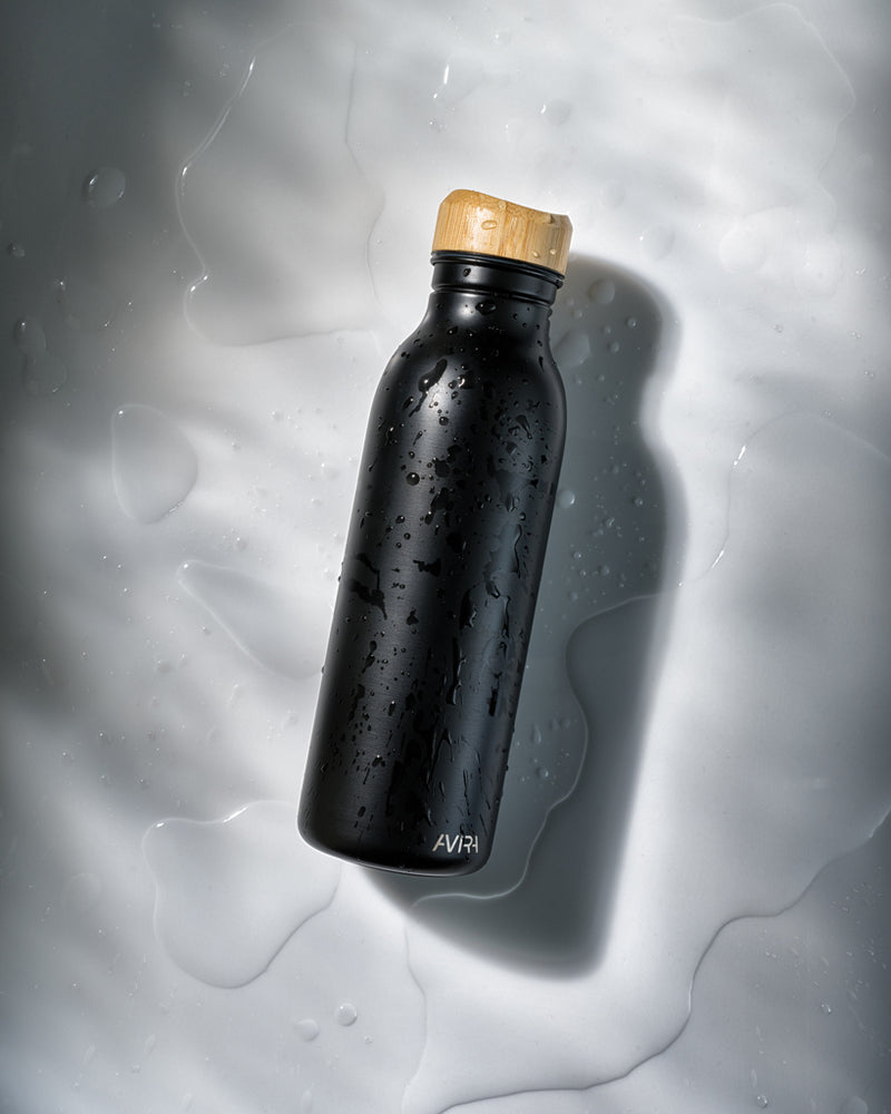 Load image into Gallery viewer, Avira Alcor RCS Re-steel single wall water bottle 600 ML - Custom Wood Designs
