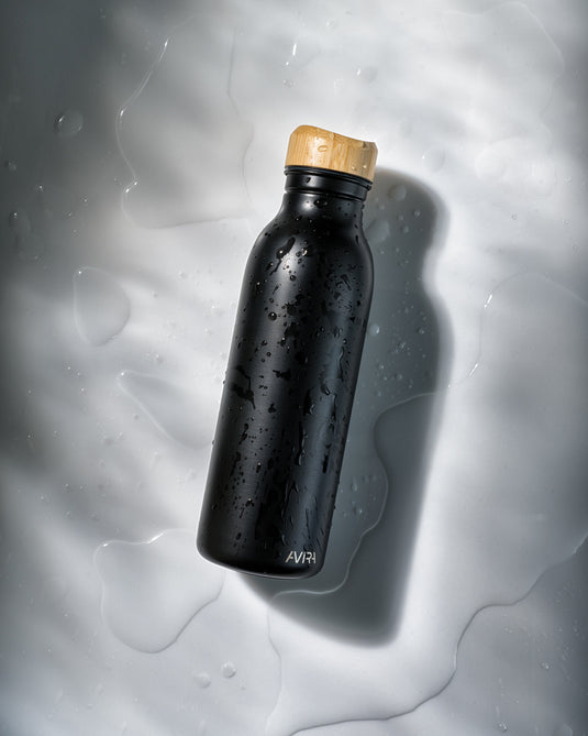 Avira Alcor RCS Re-steel single wall water bottle 600 ML - Custom Wood Designs