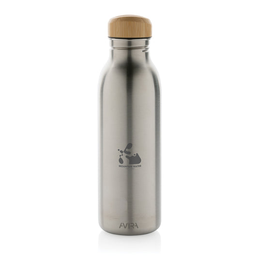 Avira Alcor RCS Re-steel single wall water bottle 600 ML - Custom Wood Designs