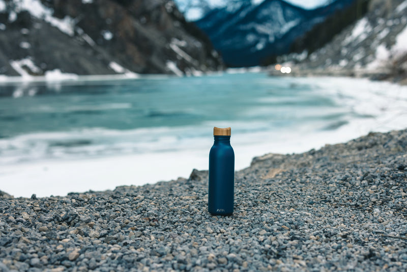 Load image into Gallery viewer, Avira Alcor RCS Re-steel single wall water bottle 600 ML - Custom Wood Designs
