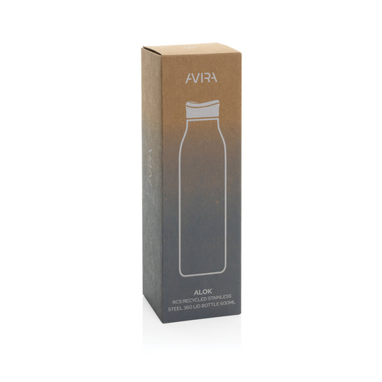 Avira Alok RCS re-steel 360 waterbottle 600ML - Custom Wood Designs