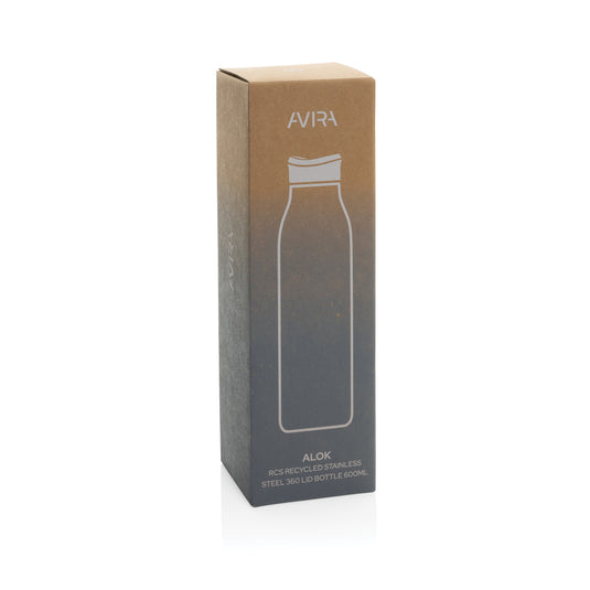 Avira Alok RCS re-steel 360 waterbottle 600ML - Custom Wood Designs
