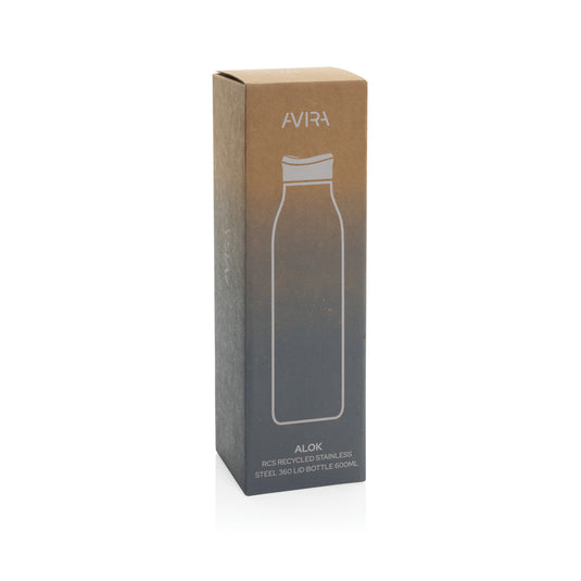 Avira Alok RCS re-steel 360 waterbottle 600ML - Custom Wood Designs