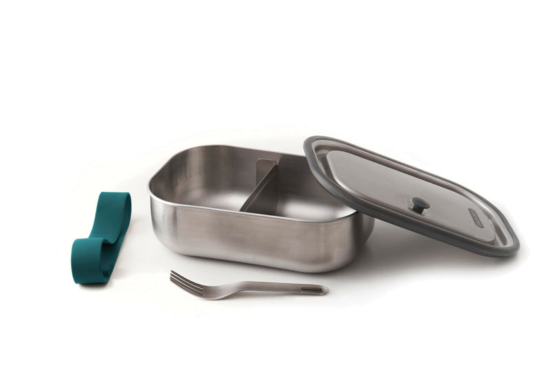 Load image into Gallery viewer, Black+Blum Stainless Steel Lunch Box Large - Custom Wood Designs
