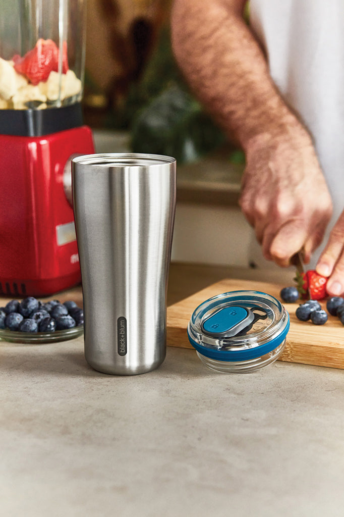 Load image into Gallery viewer, Black+Blum Insulated Travel Tumbler 600ml - Custom Wood Designs
