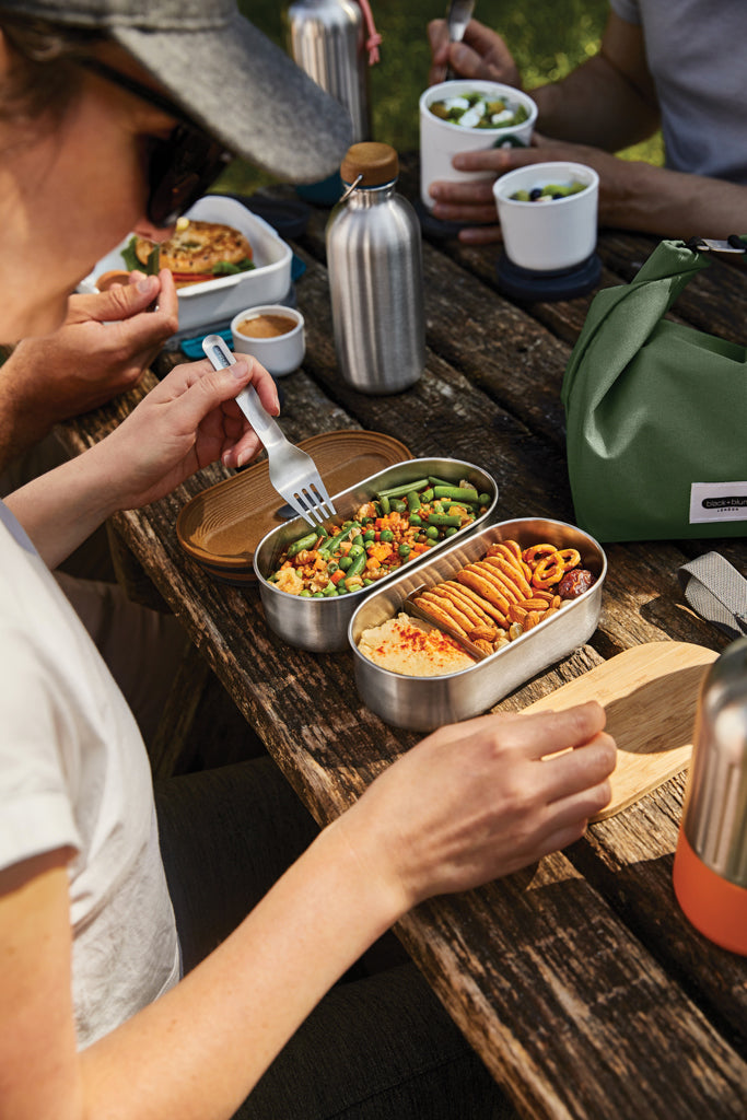 Load image into Gallery viewer, Stainless Steel Double Bento Box-Home &amp; Living
