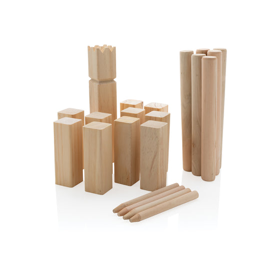 Wooden kubb set - Custom Wood Designs