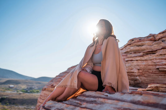 Keiko AWARE™ solid hammam towel 100x180cm - Custom Wood Designs