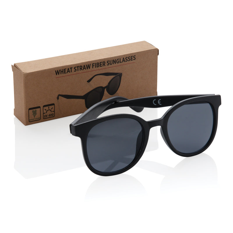 Load image into Gallery viewer, Wheat straw fibre sunglasses - Custom Wood Designs
