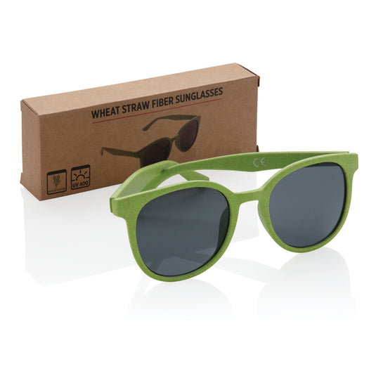 Wheat straw fibre sunglasses - Custom Wood Designs