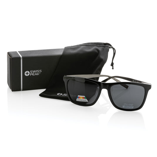 Swiss Peak RCS rplastic polarised sunglasses - Custom Wood Designs