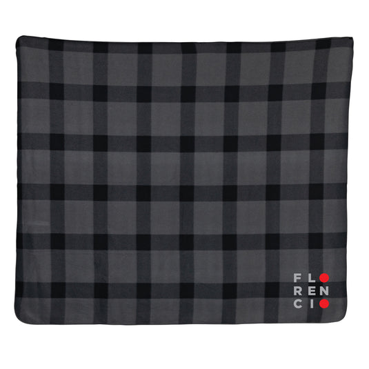 Soft plaid fleece blanket - Custom Wood Designs