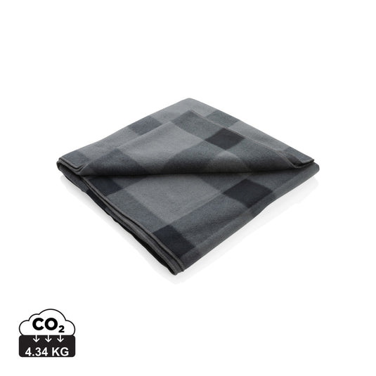 Soft plaid fleece blanket - Custom Wood Designs