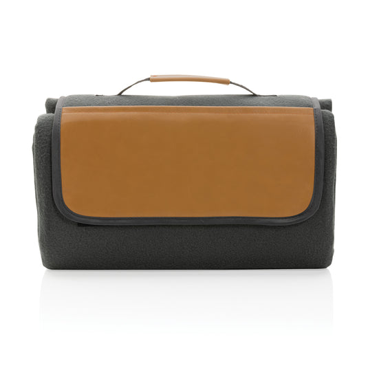 RPET picnic blanket with PU cover - Custom Wood Designs