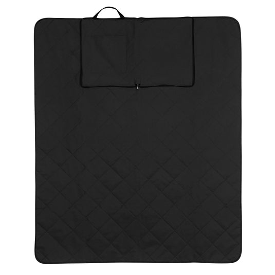 RPET foldable quilted picnic blanket - Custom Wood Designs