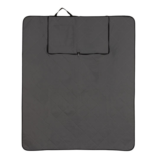 RPET foldable quilted picnic blanket - Custom Wood Designs