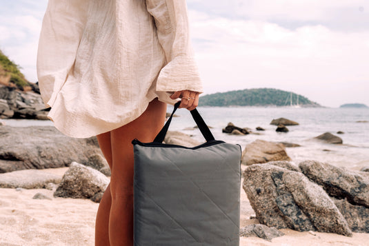 RPET foldable quilted picnic blanket - Custom Wood Designs