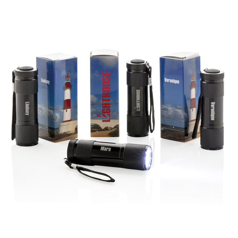 Load image into Gallery viewer, Quattro aluminium torch - Custom Wood Designs
