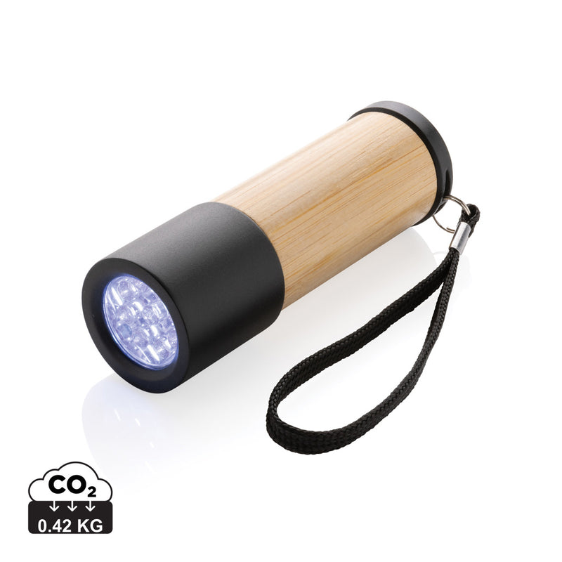 Load image into Gallery viewer, Bamboo and RCS certfied recycled plastic torch - Custom Wood Designs

