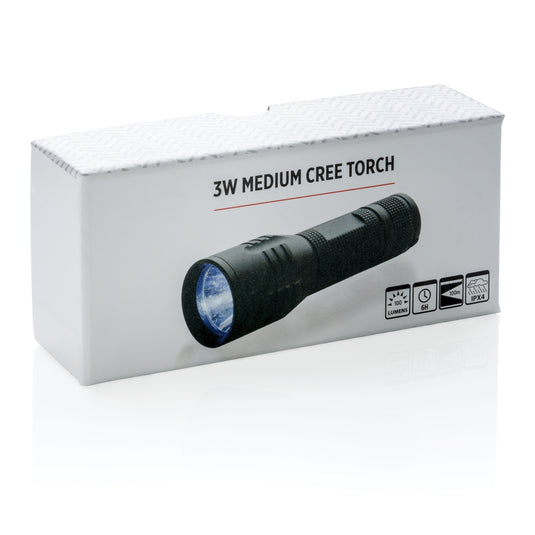 3W medium CREE torch - Custom Wood Designs