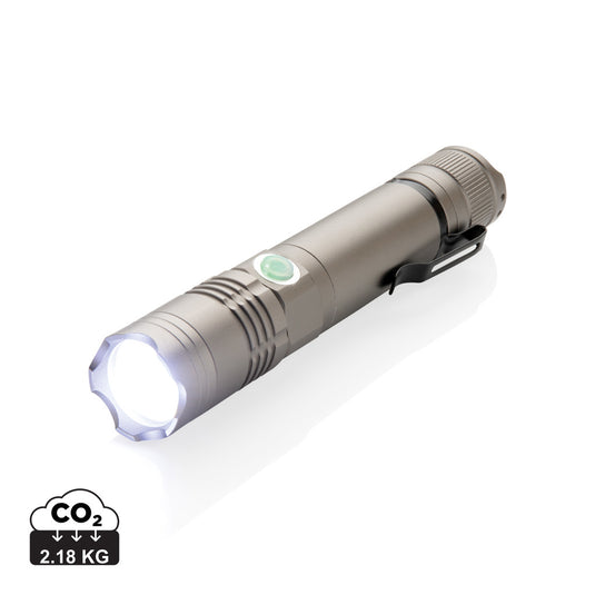 Rechargeable 3W flashlight - Custom Wood Designs