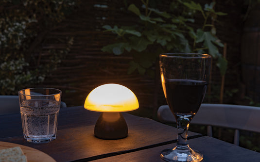 Luming RCS recycled plastic USB re-chargeable table lamp - Custom Wood Designs