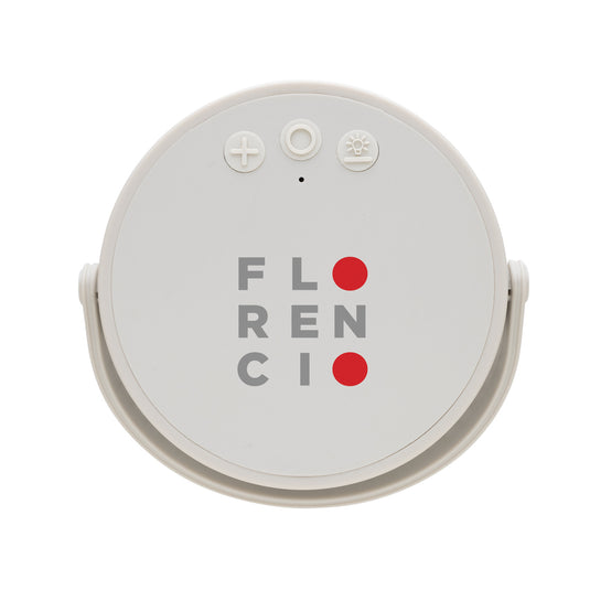 Aurora RCS recycled plastic USB re-chargeable table lamp - Custom Wood Designs