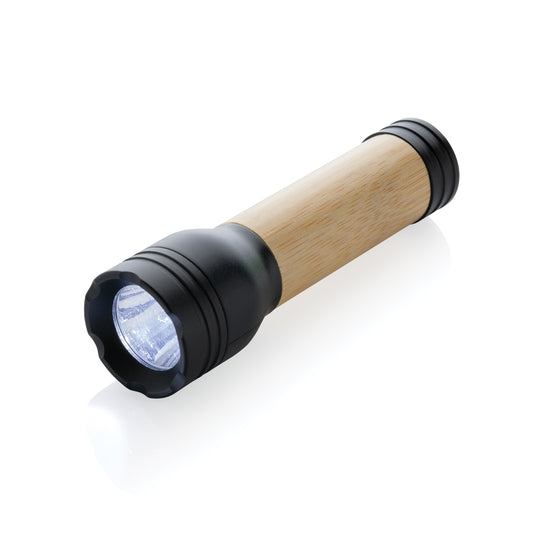 Lucid 1W RCS certified recycled plastic & bamboo torch - Custom Wood Designs