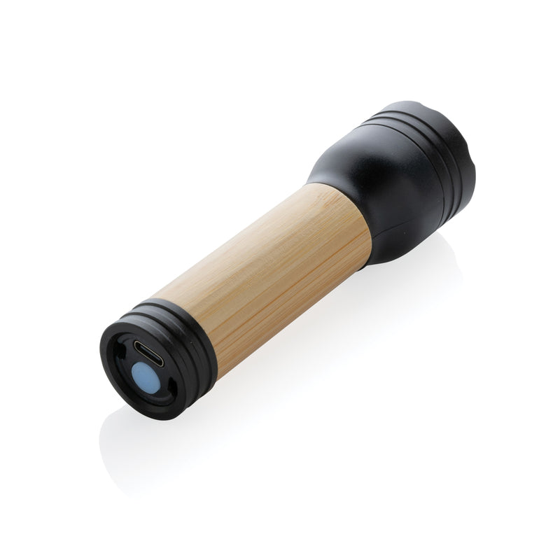 Load image into Gallery viewer, Lucid 1W RCS certified recycled plastic &amp; bamboo torch - Custom Wood Designs
