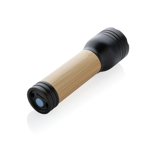 Lucid 1W RCS certified recycled plastic & bamboo torch - Custom Wood Designs
