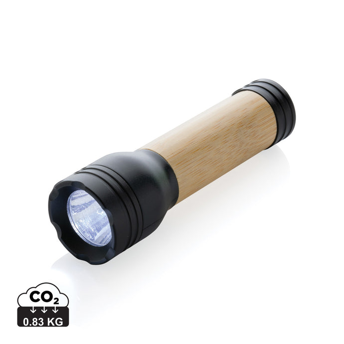 Lucid 1W RCS certified recycled plastic & bamboo torch - Custom Wood Designs
