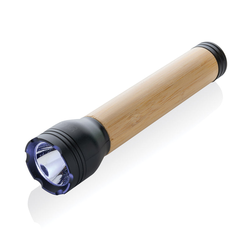 Load image into Gallery viewer, Lucid 5W RCS certified recycled plastic &amp; bamboo torch - Custom Wood Designs
